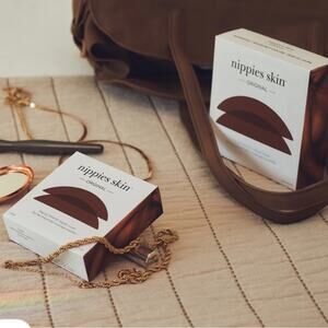 Nippies Adhesive Nipple Covers Brown Coco Color D+ Cups Sealed